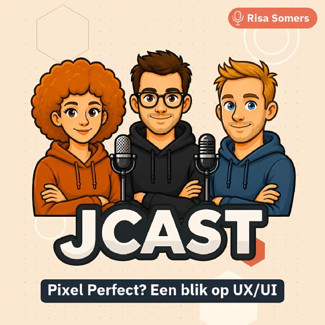 Thumbnail van aflevering Pixel Perfect? Een blik op UX/UI met Risa Somers