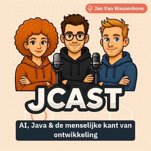 Thumbnail van aflevering AI, Java & de menselijke kant van ontwikkeling