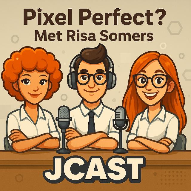 Thumbnail van aflevering Pixel Perfect? Een blik op UX/UI met Risa Somers